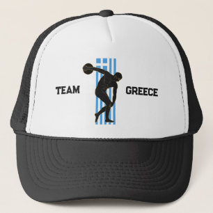 Die Diskothek: Sportteam Griechenland Truckerkappe