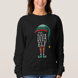 Die Diva Elf Kostüme Matching Kinder Mädchen Männe Sweatshirt