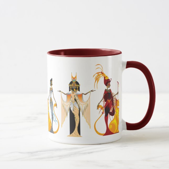 Die Divas von Ägypten-Tassen Tasse (Rechts)