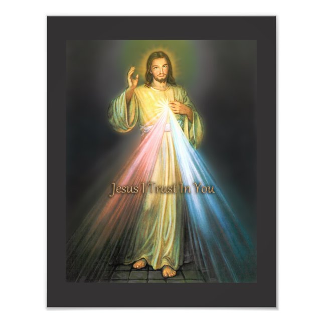 DIE DIVINE MERCY VON EKLEKTIX DEVOTIONAL BILD. FOTODRUCK (Vorne)