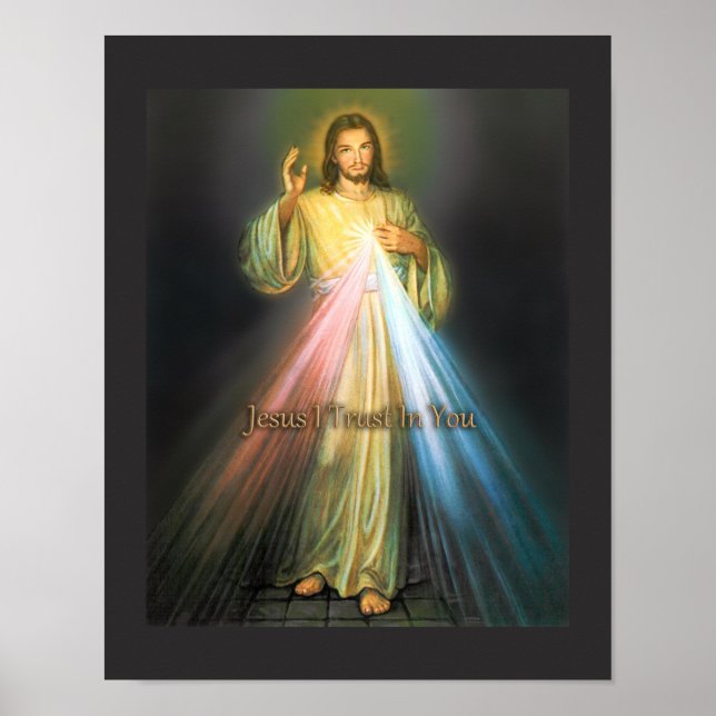 DIE DIVINE MERCY VON EKLEKTIX POSTER (Vorne)