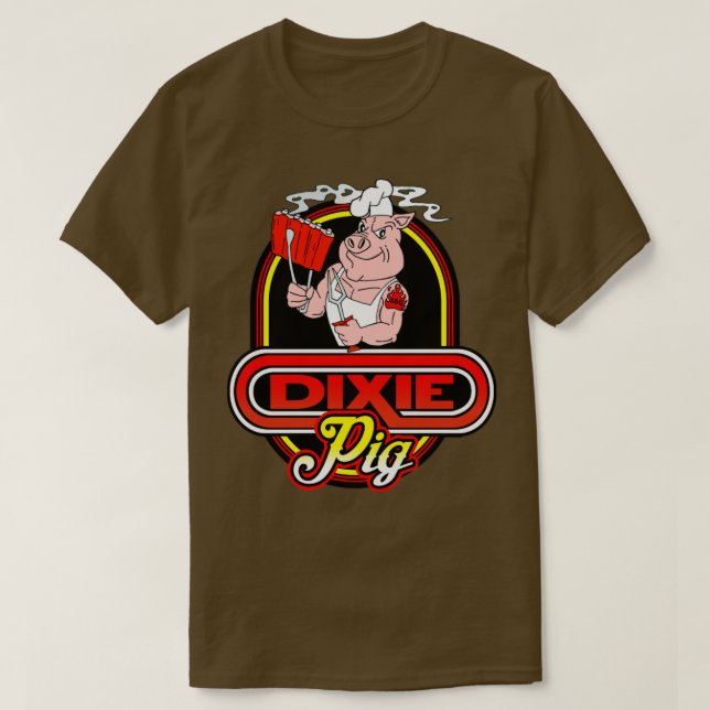 Die Dixie Pig T-Shirt (Design vorne)