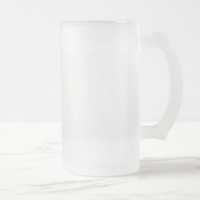Die diy Schablone addieren Mattglas Bierglas (Rechts)