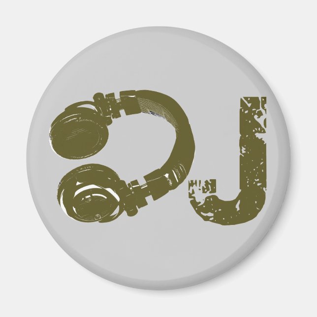 Die DJ-Liste Magnet (Vorne)