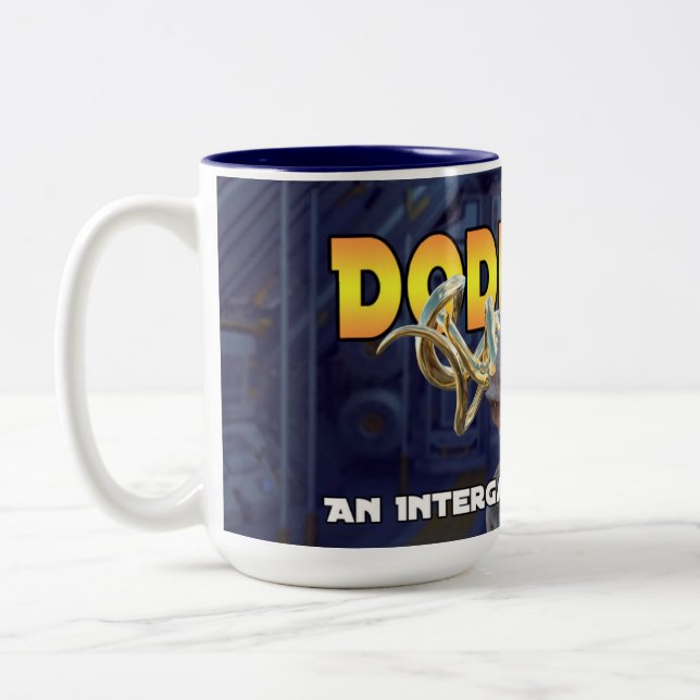 Die Doddcast Kaffee-Tasse Zweifarbige Tasse (Links)