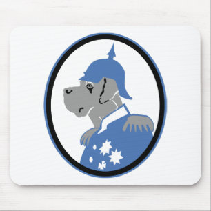Die Dogge als Bismarck Mousepad