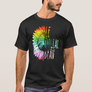 Die Dollar-Bohne Sonnenblume Regenbogen Dekor Lesb T-Shirt