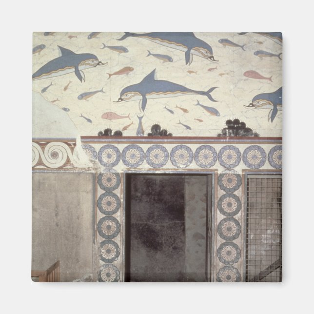 Die Dolphin Frescoes im Queen's Bad Magnet (Vorne)