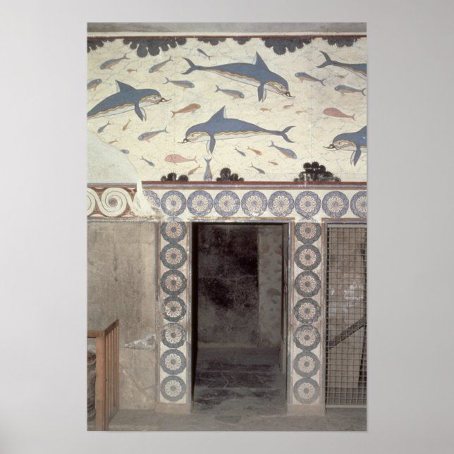 Die Dolphin Frescoes im Queen's Bad Poster (Vorne)