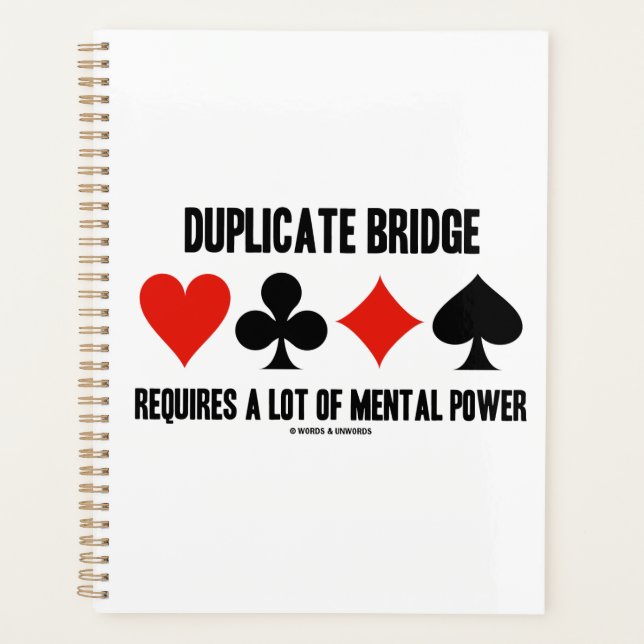 Die Doppelbrücke erfordert viel mentalen Power Planer (Vorderseite)