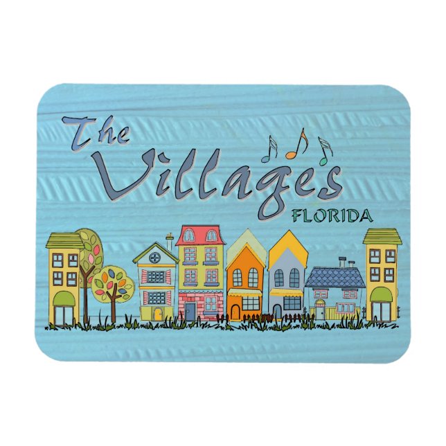 Die Dörfer florida Community Flex-Magnet Magnet (Horizontal)