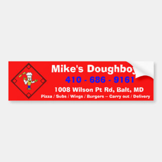 Die Doughboys-Autoaufkleber der Mike Autoaufkleber