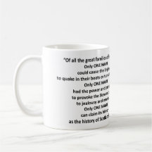 Die Douglas-Tasse "NUR EIN NAME"