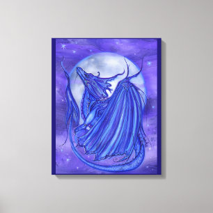 Die Drachenfantasie von Renee Lavoie Leinwanddruck