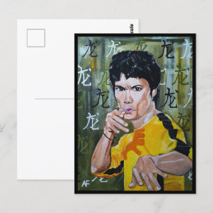 Die Drachenmalerei von Alfred Fox Collvable Postkarte