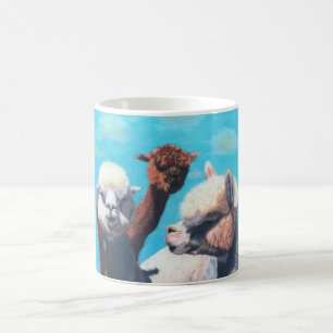 Die drei Alpacateers Kaffeetasse