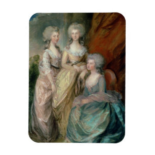Die drei ältesten Töchter von George III: Magnet