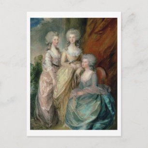 Die drei ältesten Töchter von George III: Prinzess Postkarte