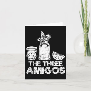 Die drei Amigos Shirt Tequila Limon Salt Männer Fr Karte