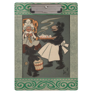 Die Drei-Bären-Zwischenablage Klemmbrett