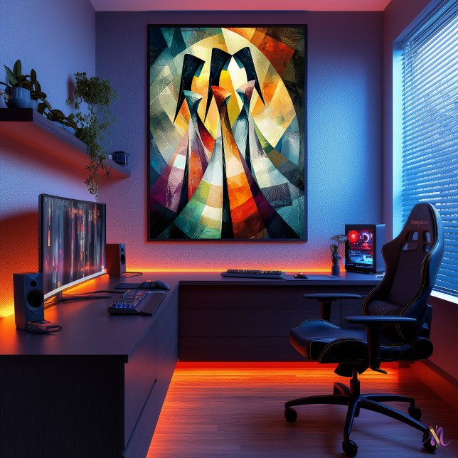 Die drei Graces - Kubist Inspiriert von Rubens Poster (Von Creator hochgeladen)