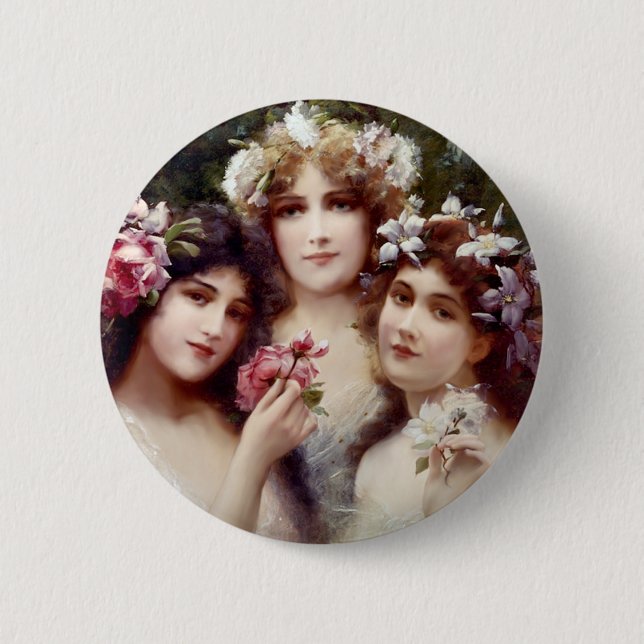 Die drei Graden Button (Vorderseite)