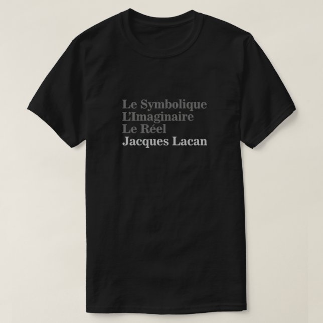 Die drei grundlegenden Dimensionen des psychischen T-Shirt (Design vorne)