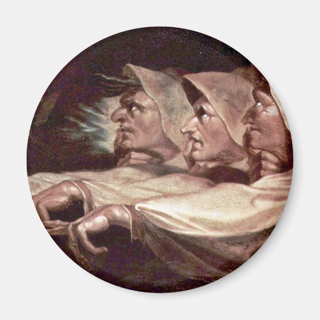 Die drei Hexen Englisch - die merkwürdigen Schwest Magnet (Vorne)