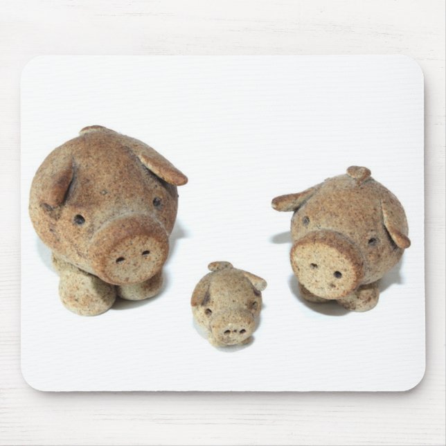 Die drei kleinen Schweine Mousepad (Vorne)