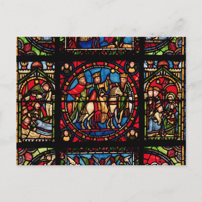 Die drei Magi Postkarte (Vorderseite)
