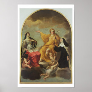 Die drei Marys, 1633 (Öl auf Leinwand) Poster