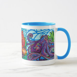 "Die drei Oktoteure!" Original Art Beverage Tasse
