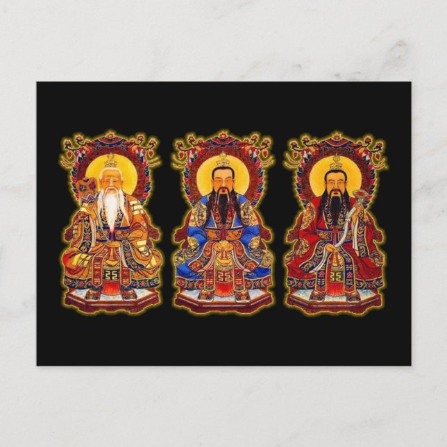 Die drei reinen postkarte (Vorderseite)