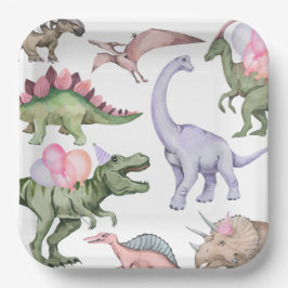 Die drei-Rex-Party-Papier-Teller von Girl Pappteller
