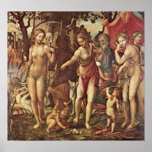 Die drei Schicksale durch Il Sodoma Poster