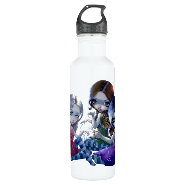 "Die drei Schicksals-" Flasche Edelstahlflasche (Vorderseite)