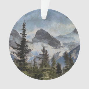 Die drei Schwestern - die kanadischen Rocky Mounta Ornament