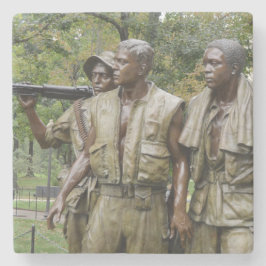 Die drei Statuen zum Vietnamkrieg Steinuntersetzer