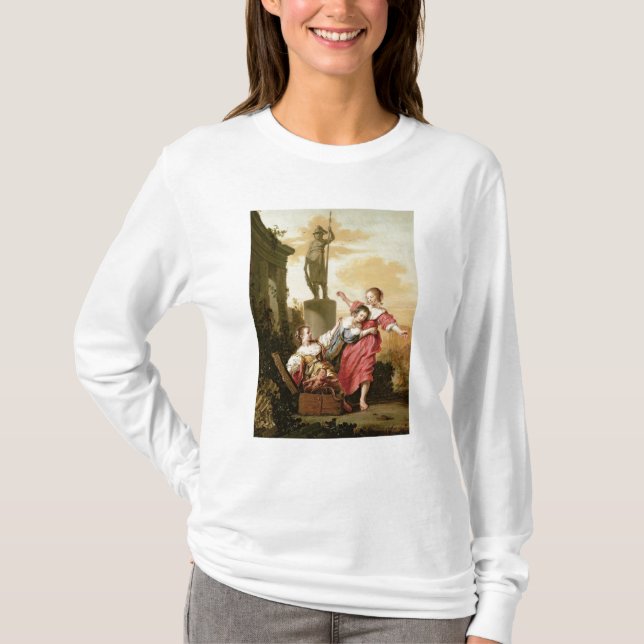 Die drei Töchter von Cecrops T-Shirt (Vorderseite)