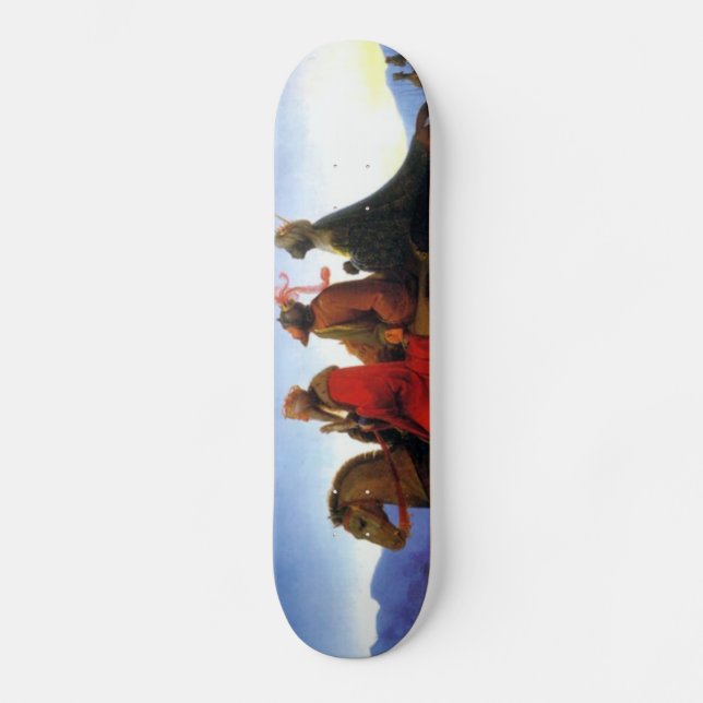 Die drei Wismen Skateboard (Vorderseite)