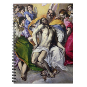 Die Dreiheit, 1577-79 (Öl auf Leinwand) Notizblock