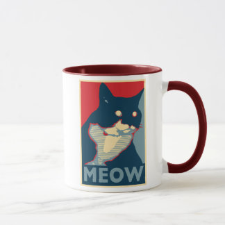 Die Dreistigkeit der Meow-Tasse Tasse