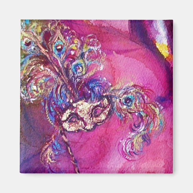 DIE DRITTE MASKE - Detail 2 Magnet (Vorne)