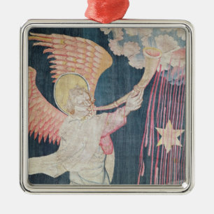 Die dritte Trompete und der Wermut-Stern Silbernes Ornament