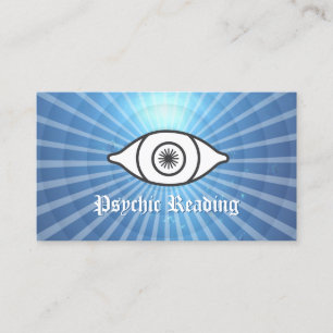 Die drittes Augen-psychische Leseblau-Visitenkarte Visitenkarte