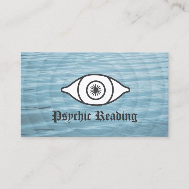 Die drittes Augen-psychische LeseVisitenkarte Visitenkarte (Vorderseite)