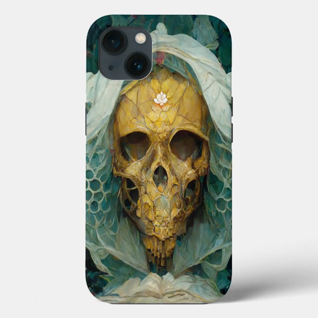 Die Drohne Bee Skull Fantasy Sci-Fi Case-Mate iPhone Hülle (Rückseite)