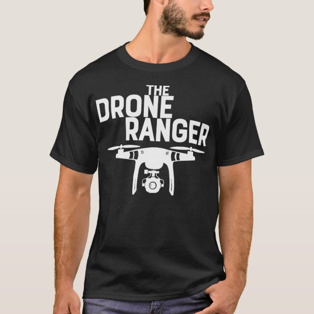 Die Drohne-Ranger-Funny-Drohne-Premium T-Shirt (Vorderseite)