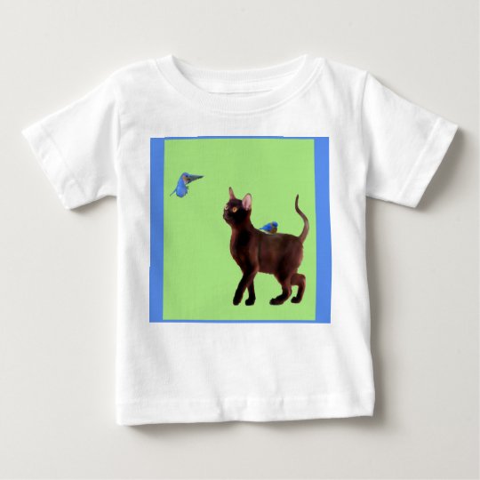 Die Drossel des T - Shirt des Glück-Kindes