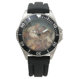 Die Drunkenness von Silenus (von Carle van Loo) Armbanduhr